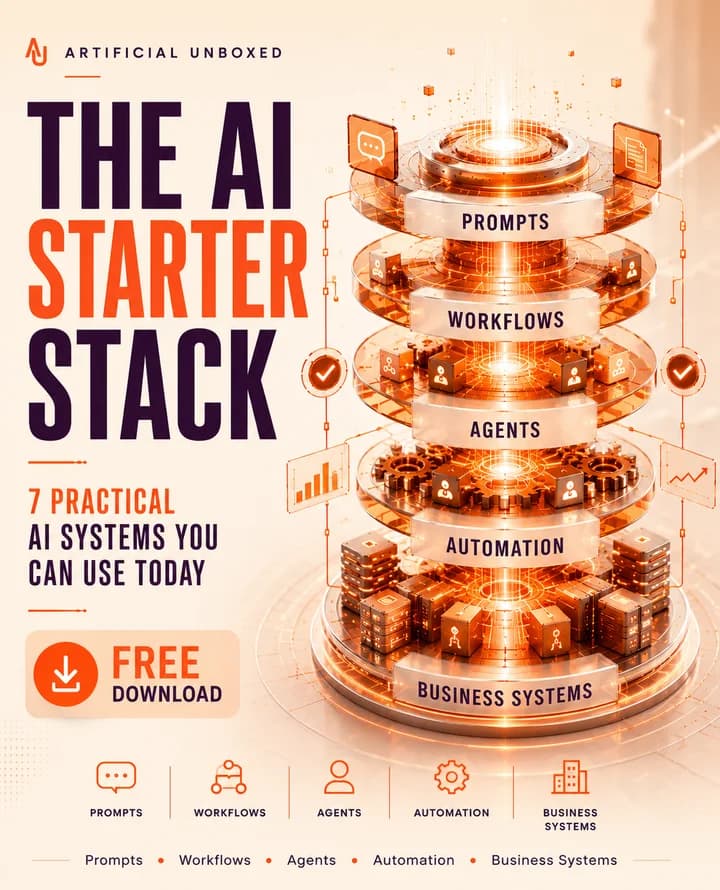 The AI Starter Stack cover